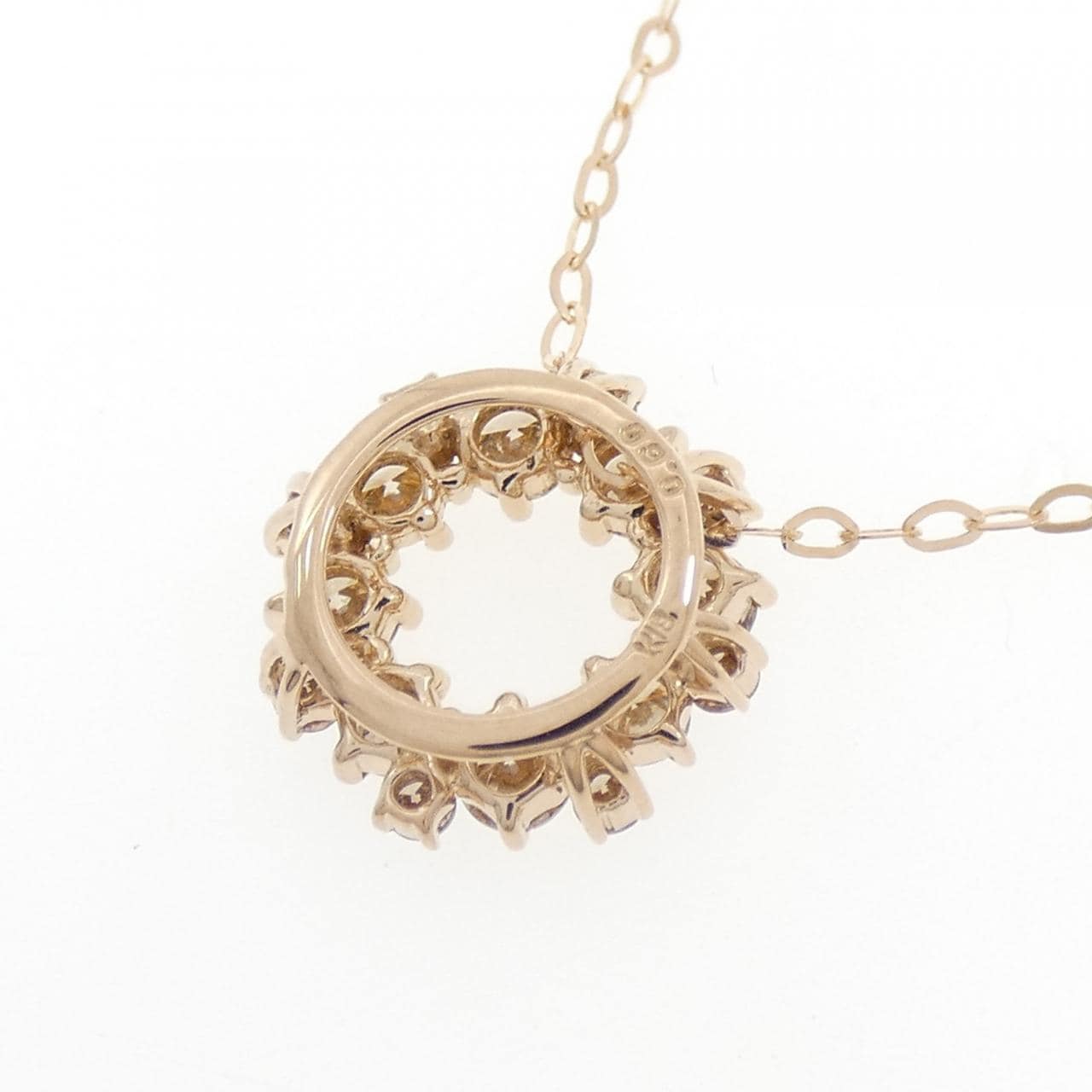 K18PG ダイヤモンド ネックレス 0.60CT