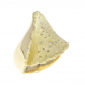 K18YG ダイヤモンド リング 0.11CT