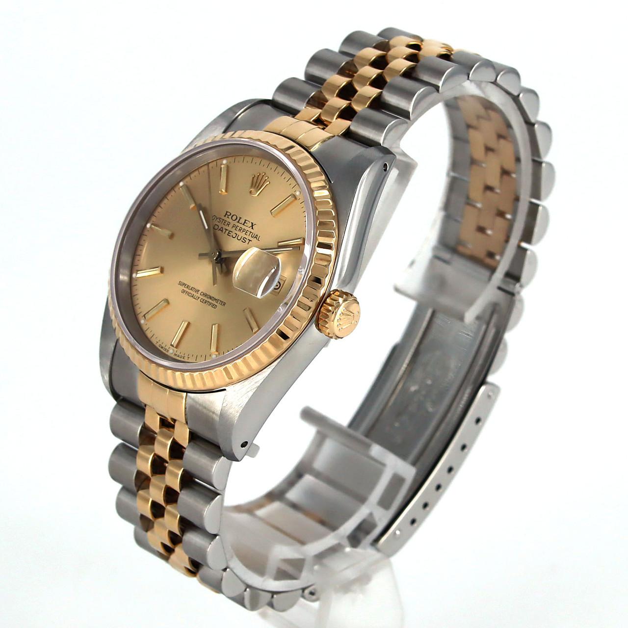 ROLEX Datejust 16233 SSxYG Automatic L number