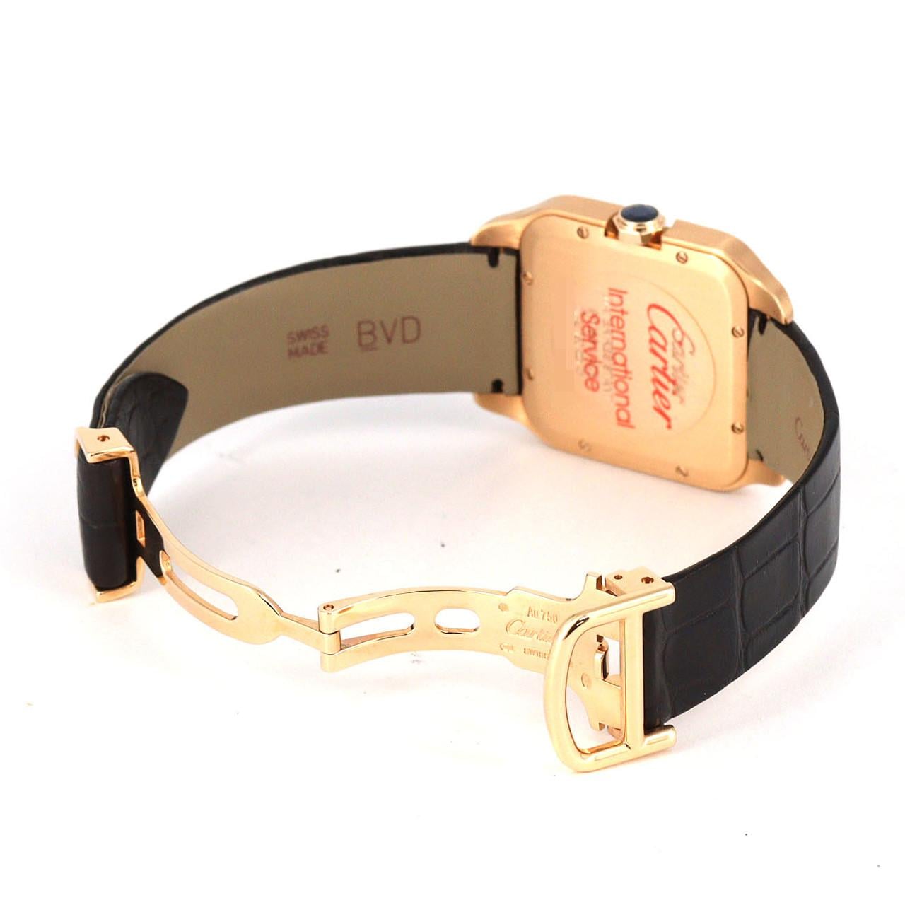 カルティエ サントスデュモンSM PG W2009251 PG･RG クォーツ