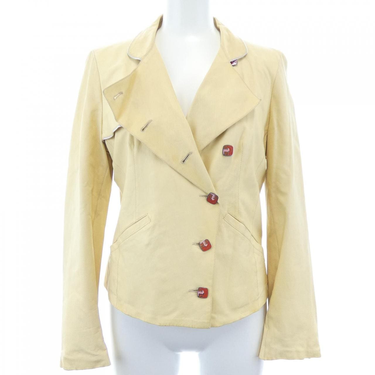 フェンディ FENDI レザージャケット