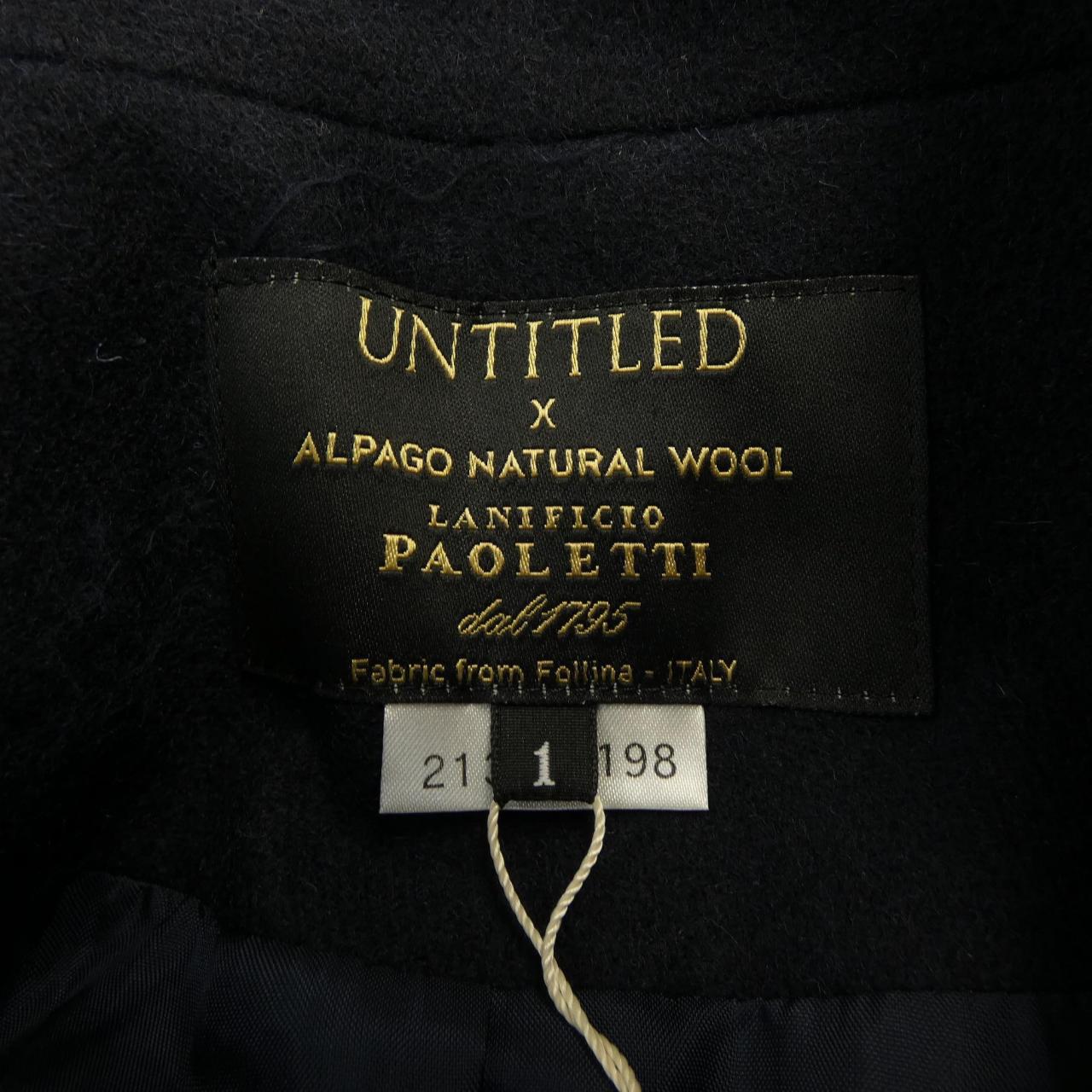 アンタイトル UNTITLED コート