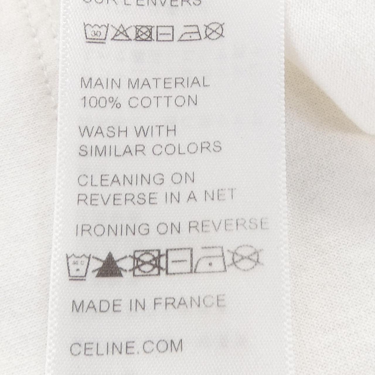 セリーヌ CELINE CELINE PARIS Tシャツ　トリオンフ TRIOMPHE 2X872671Q Tシャツ