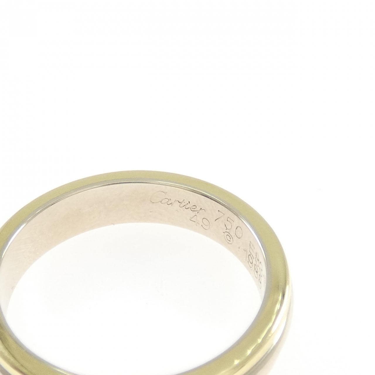 カルティエ スリーゴールドウェディング リング
