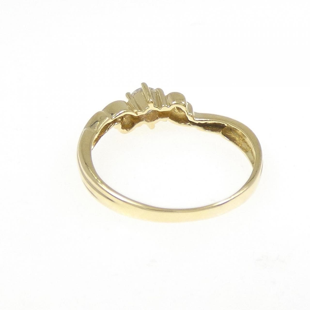 K18YG ダイヤモンド リング