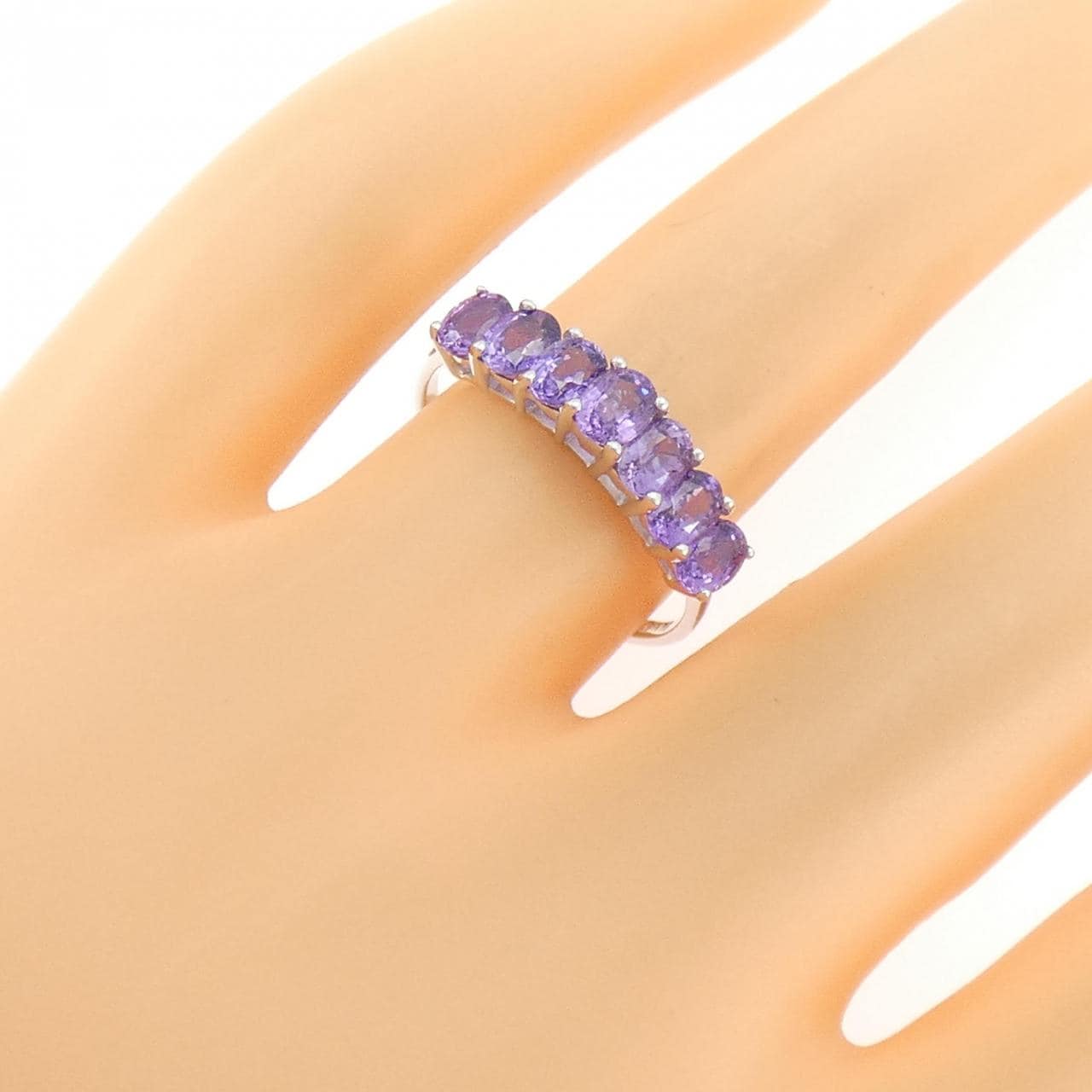 K14WG サファイヤ リング