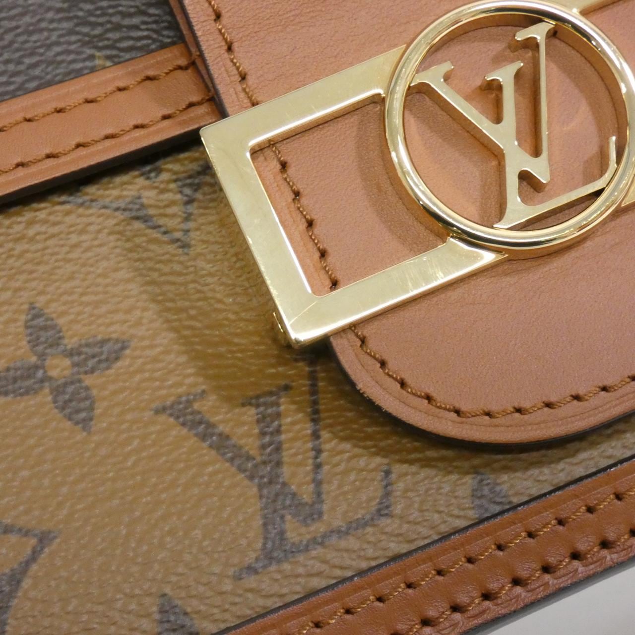 LOUIS VUITTON Monogram Reverse Dauphine MINI M44580 肩背包