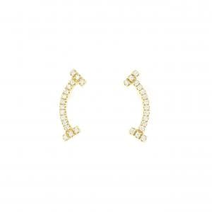 ティファニー Tスマイル ピアス