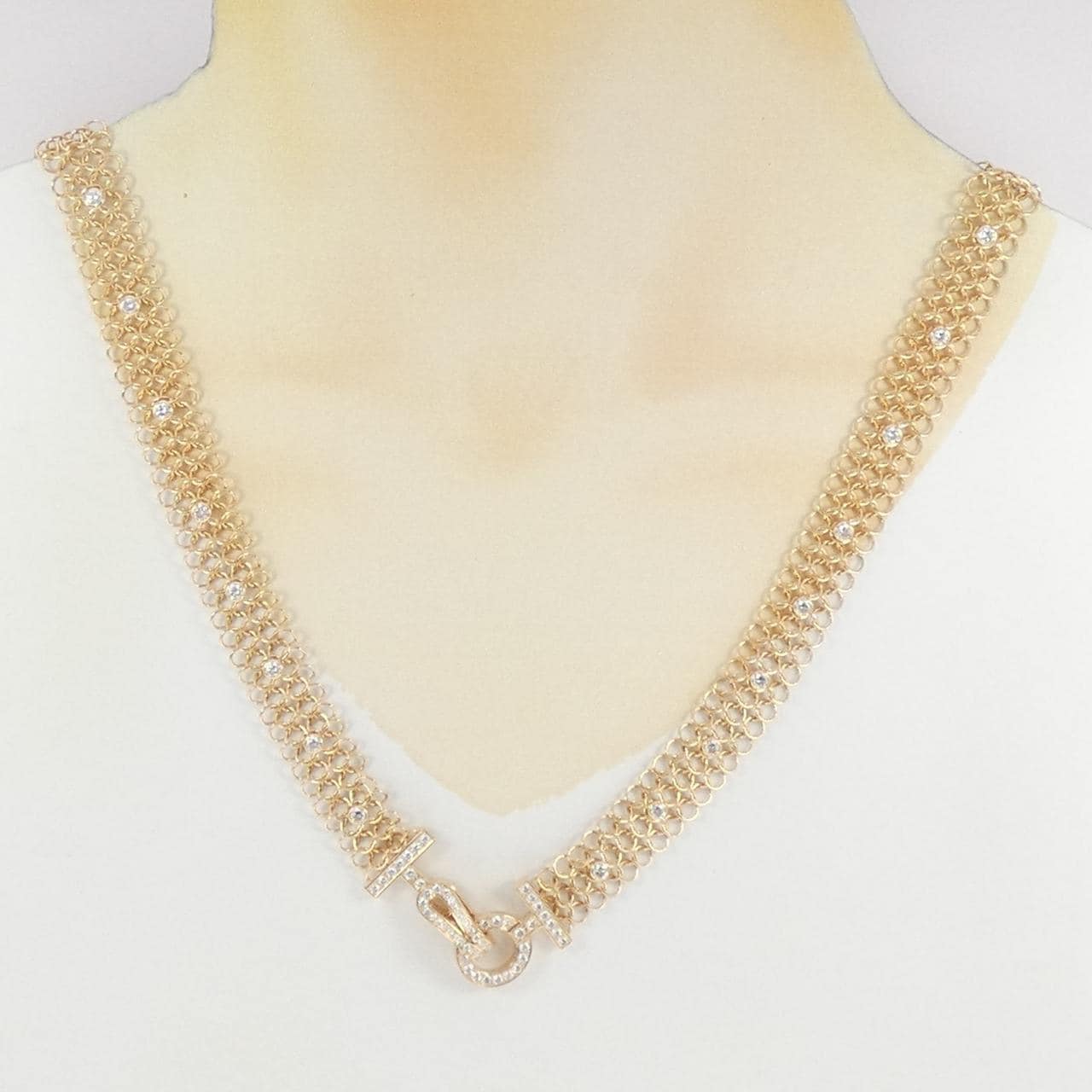 カルティエ ダイヤモンド ネックレス