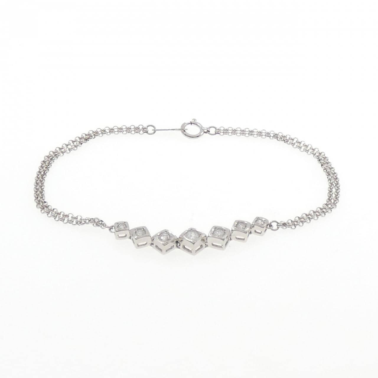 PT900/PT850 ダイヤモンド ブレスレット 0.31CT