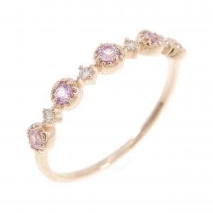 K10PG サファイヤ リング