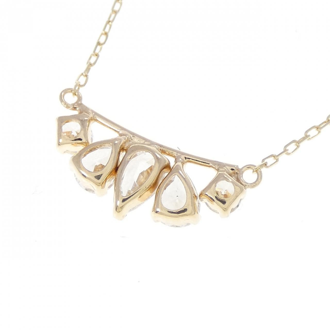 K10YG キュービック ネックレス