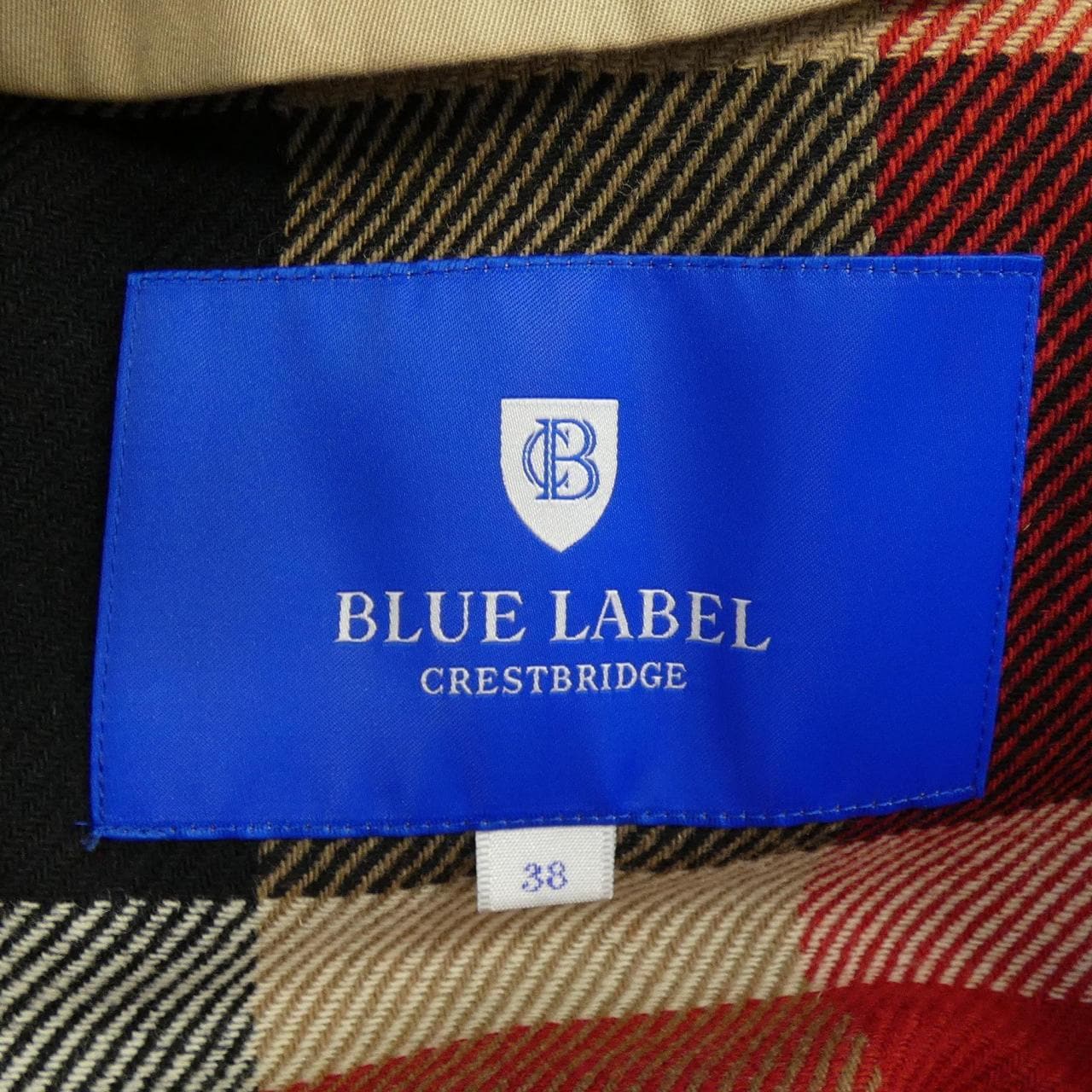ブルーレーベルクレストブリッジ BLUE LABEL CRESTBRIDGE トレンチコート