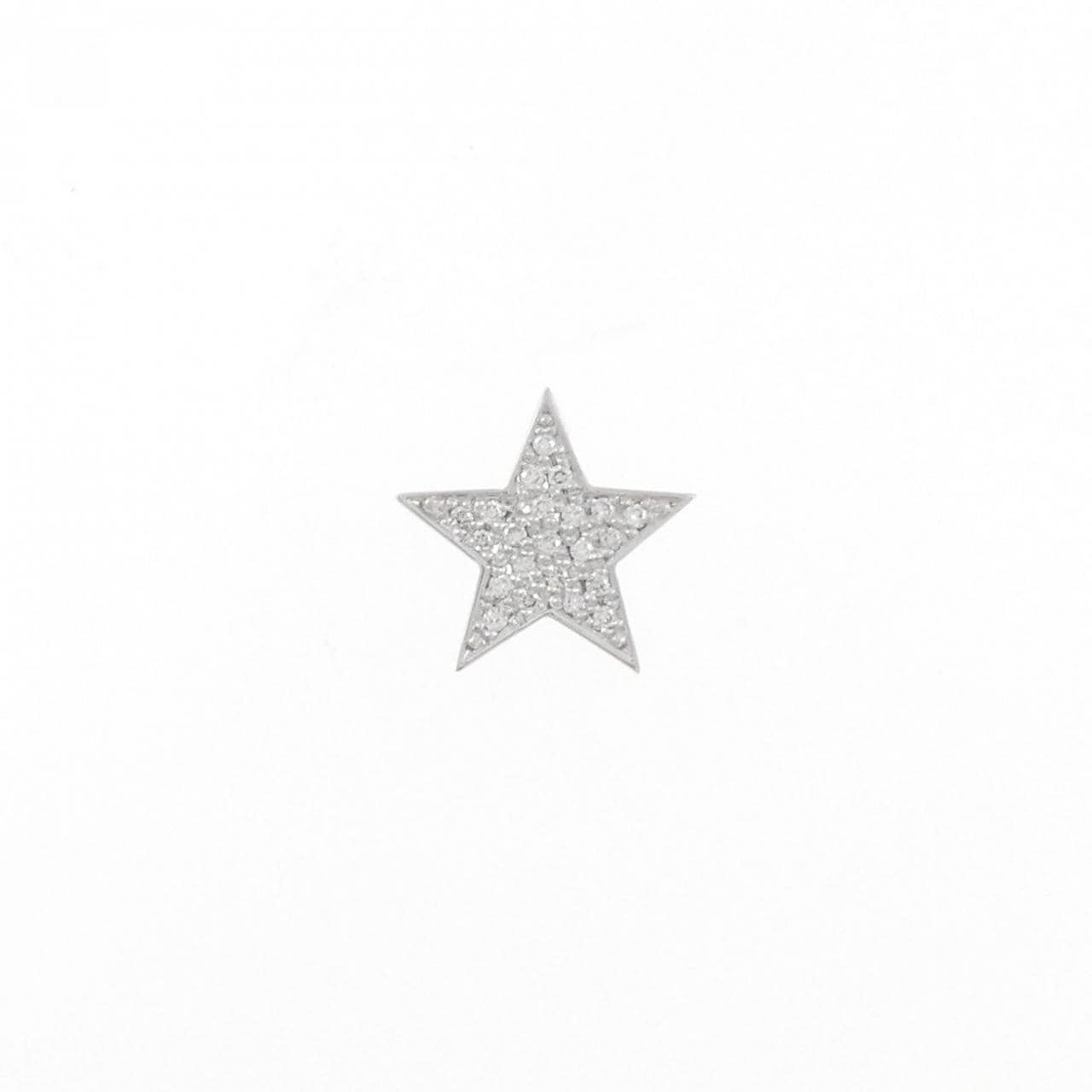 ビジュードエム お星様ピアス ピアス 0.10CT 片耳
