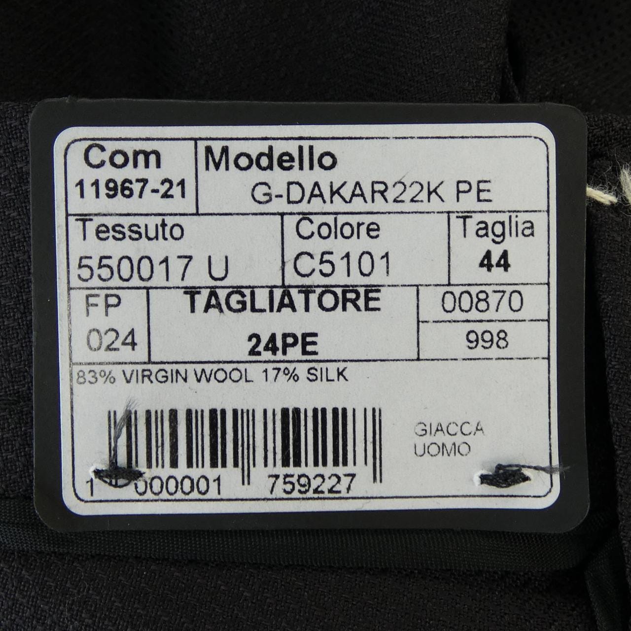 タリアトーレ TAGLIATORE ジャケット