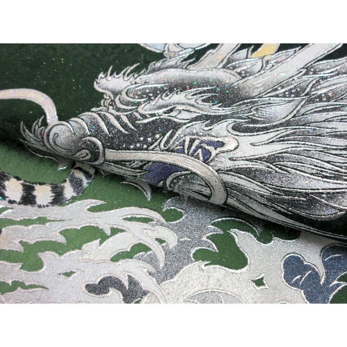 【新品】訪問着　友禅銀彩加工【和田光正】