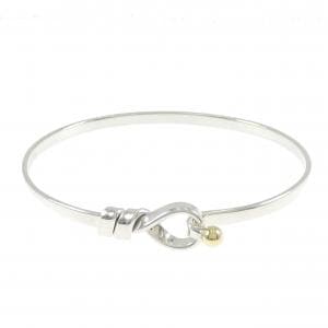 【ヴィンテージ】ティファニー フック＆アイ バングル