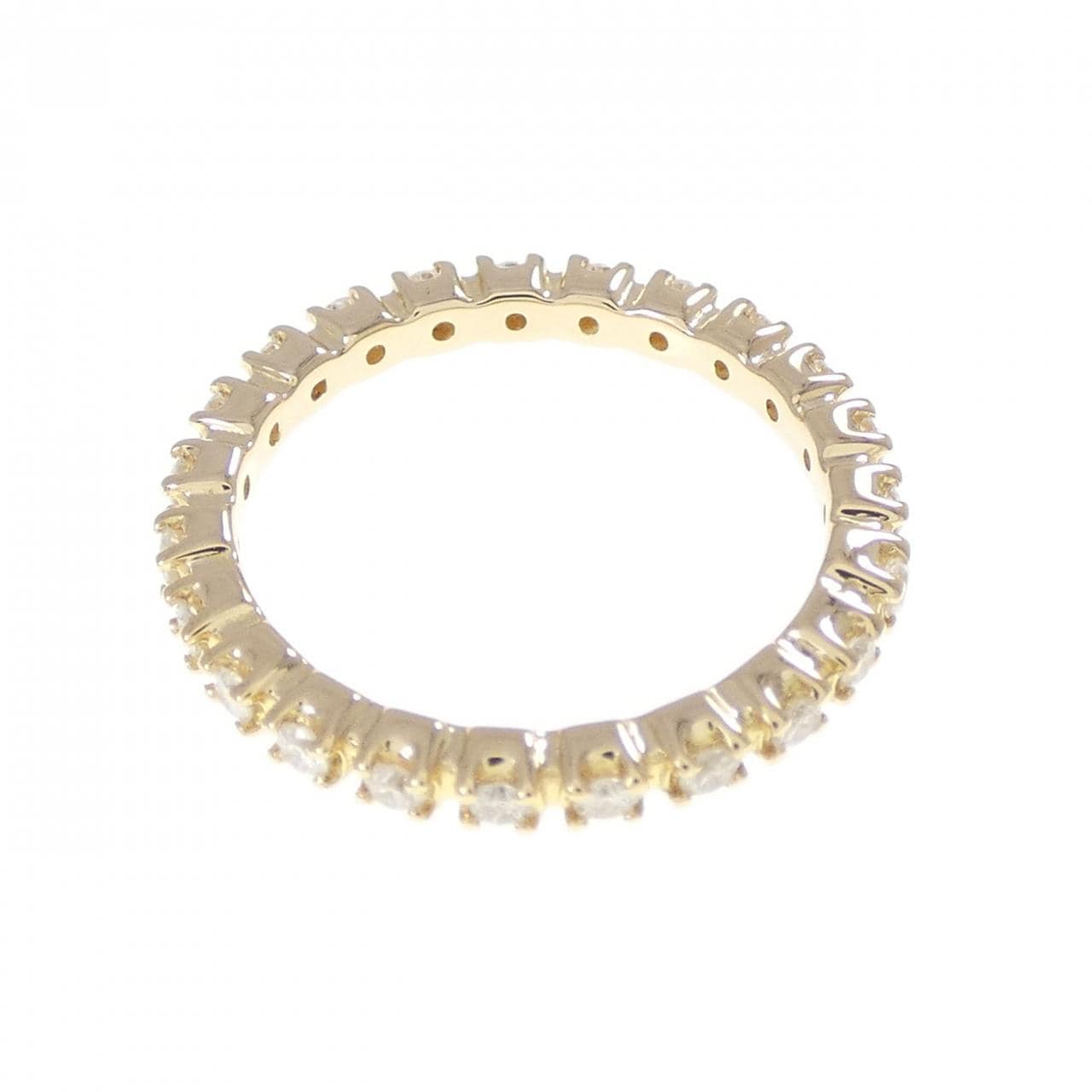 4゜C エタニティ ピンキー リング