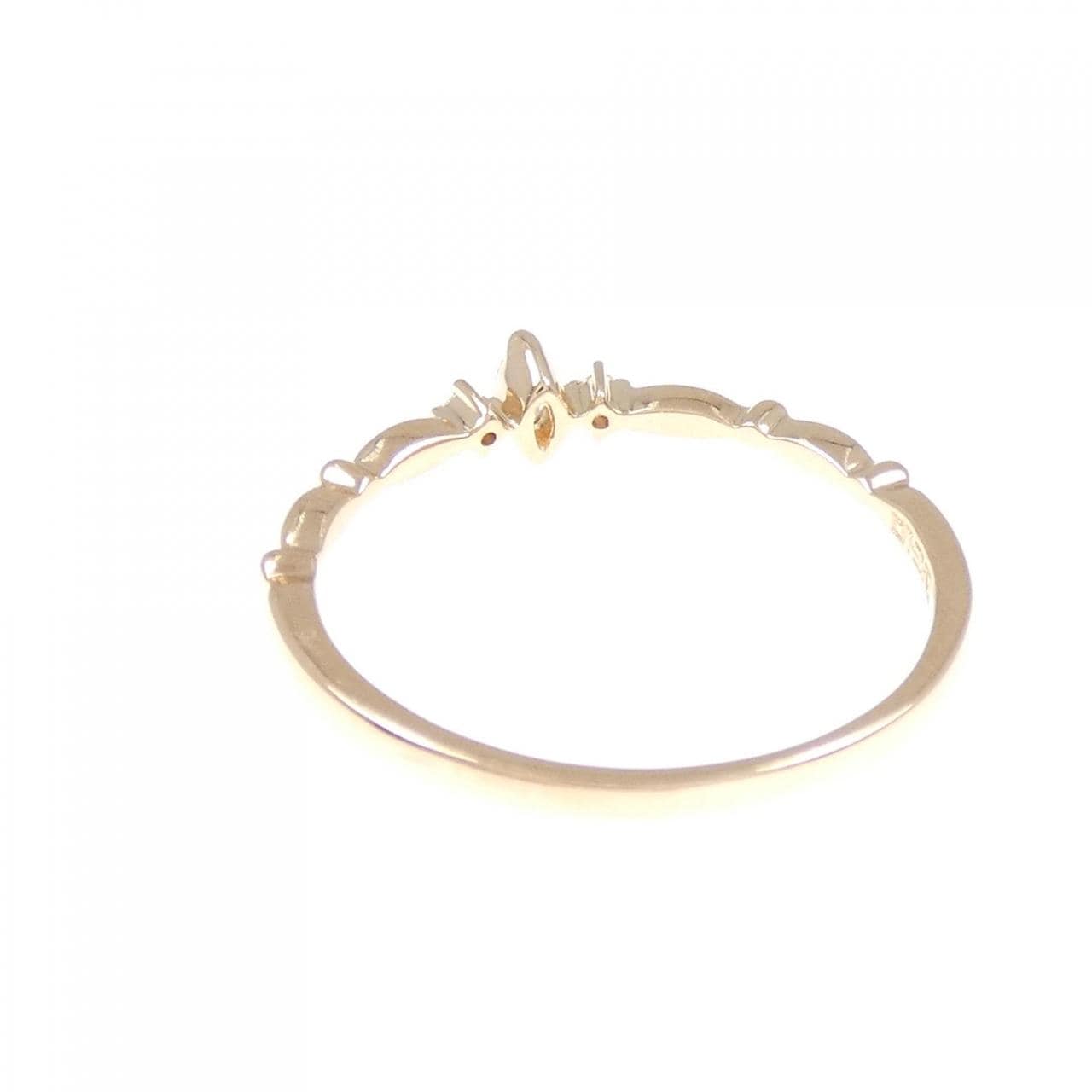 K18PG ダイヤモンド リング 0.03CT