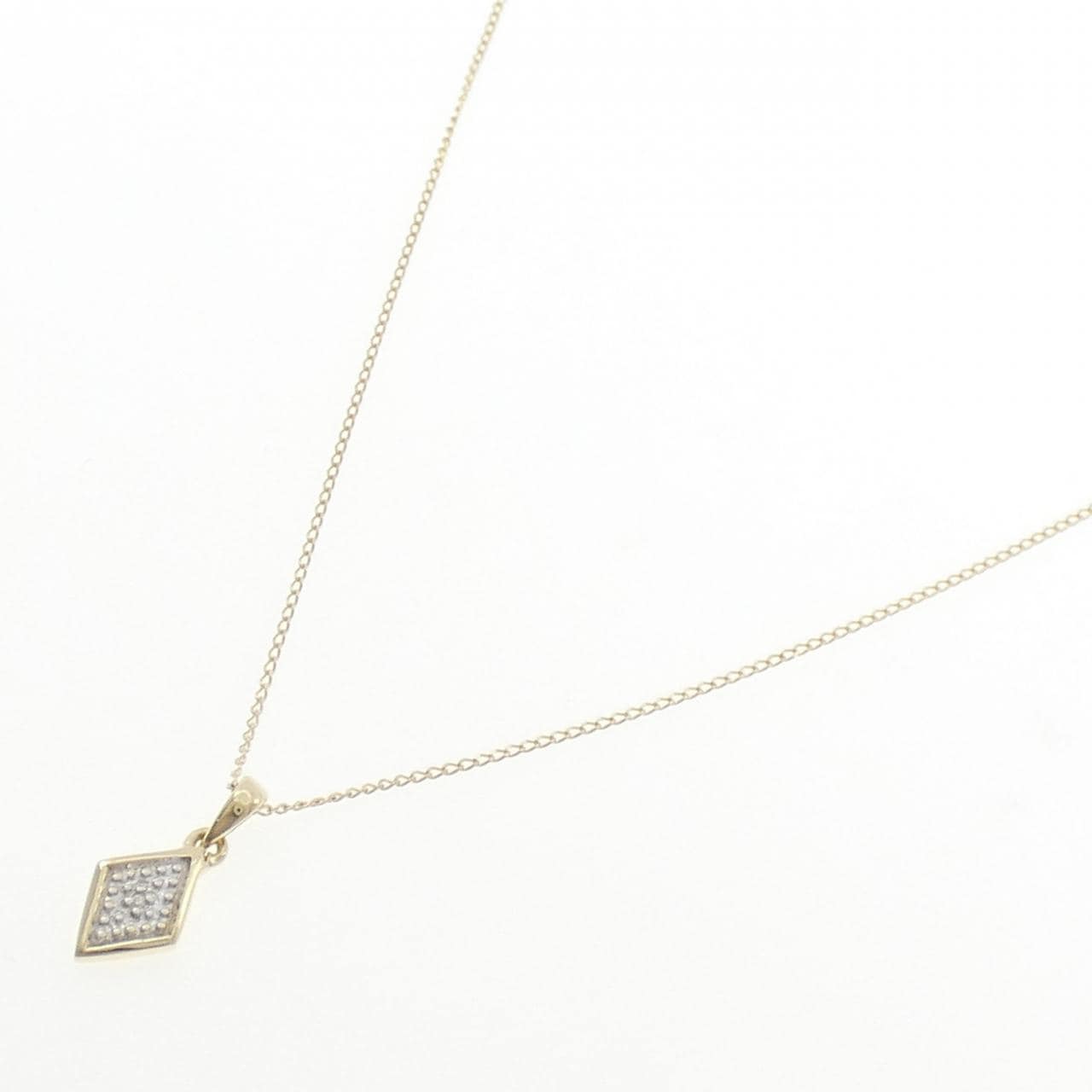 K10YG/K10WG ダイヤモンド ネックレス