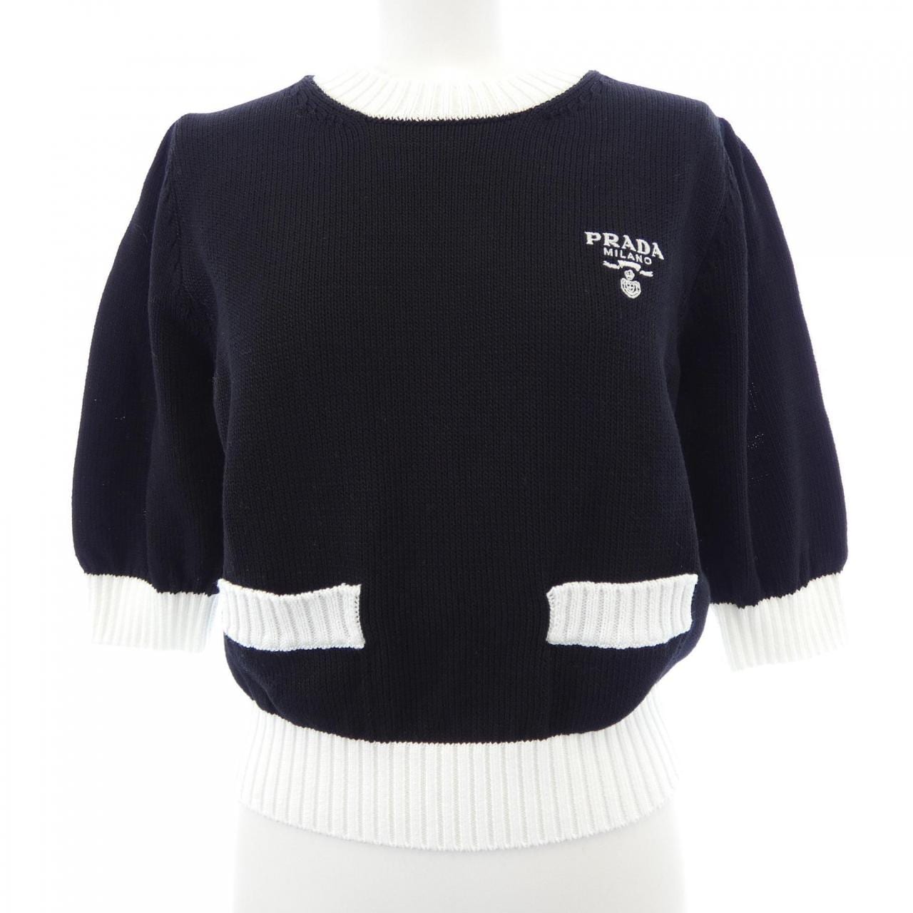 プラダ PRADA コットン クルーネック セーター P24I1R S212 1Z05 ニット