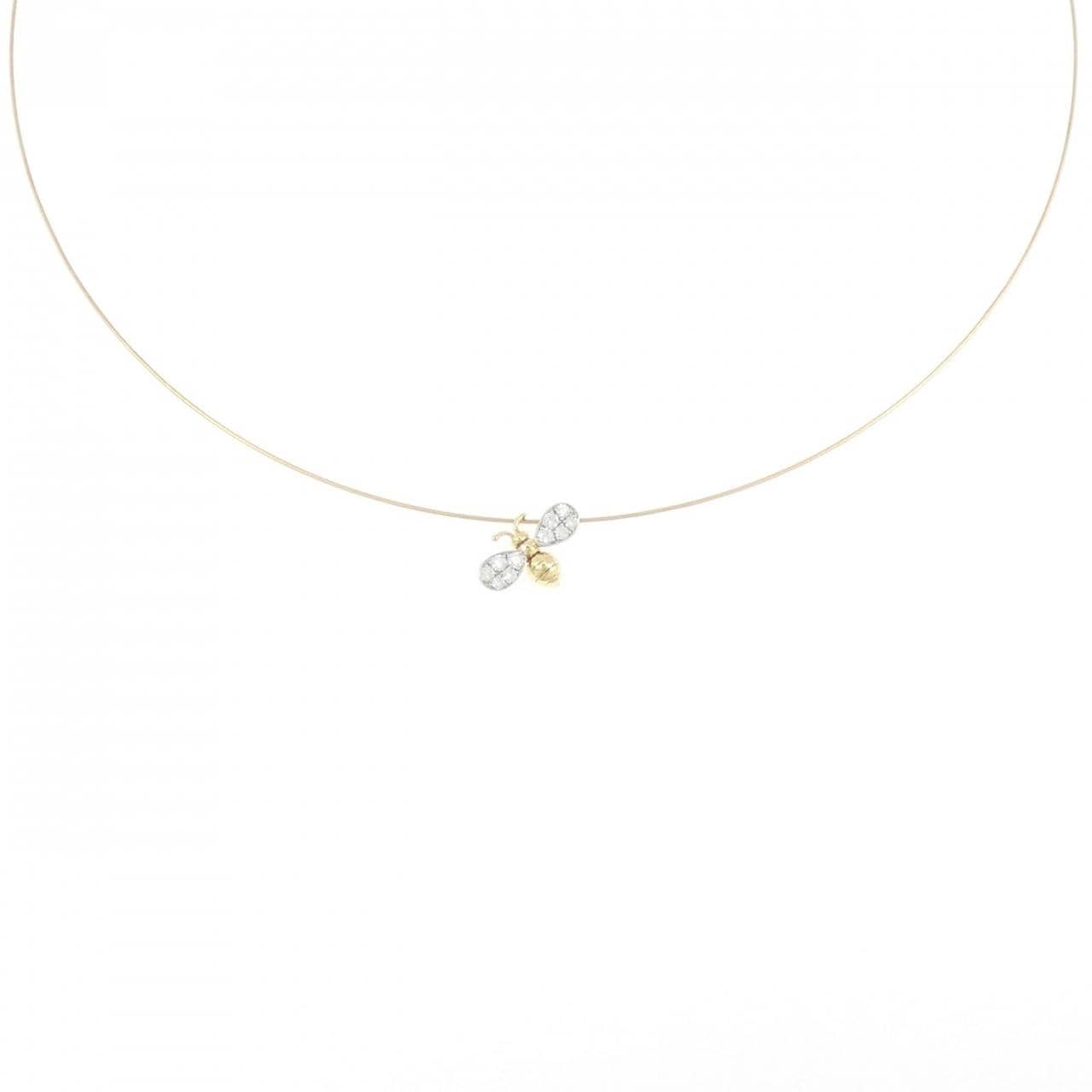 ギメル ダイヤモンド ネックレス 0.149CT