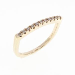 ヒロタカ Uシェープ リング 0.05CT