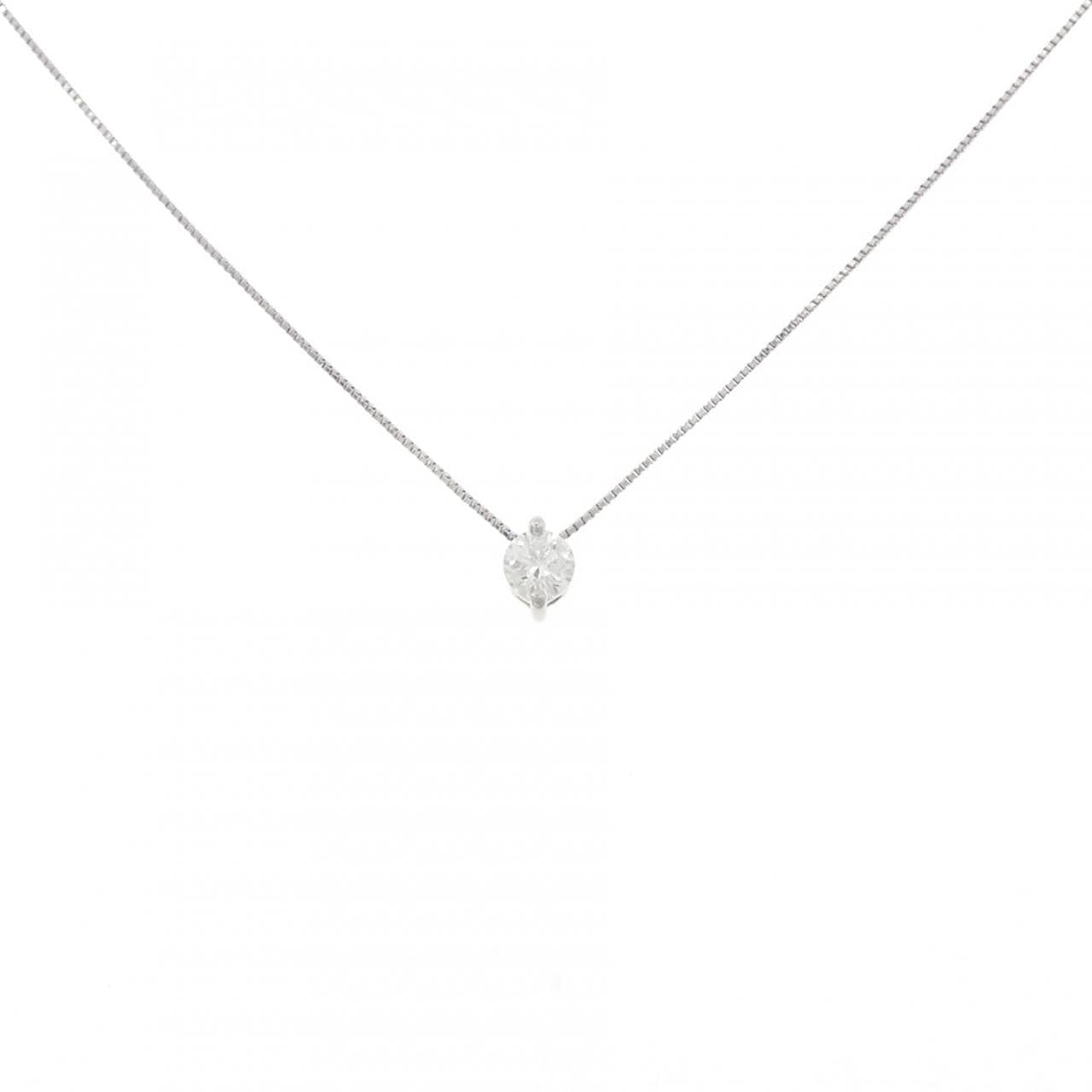 PT950/PT850 ダイヤモンド ネックレス 0.30CT