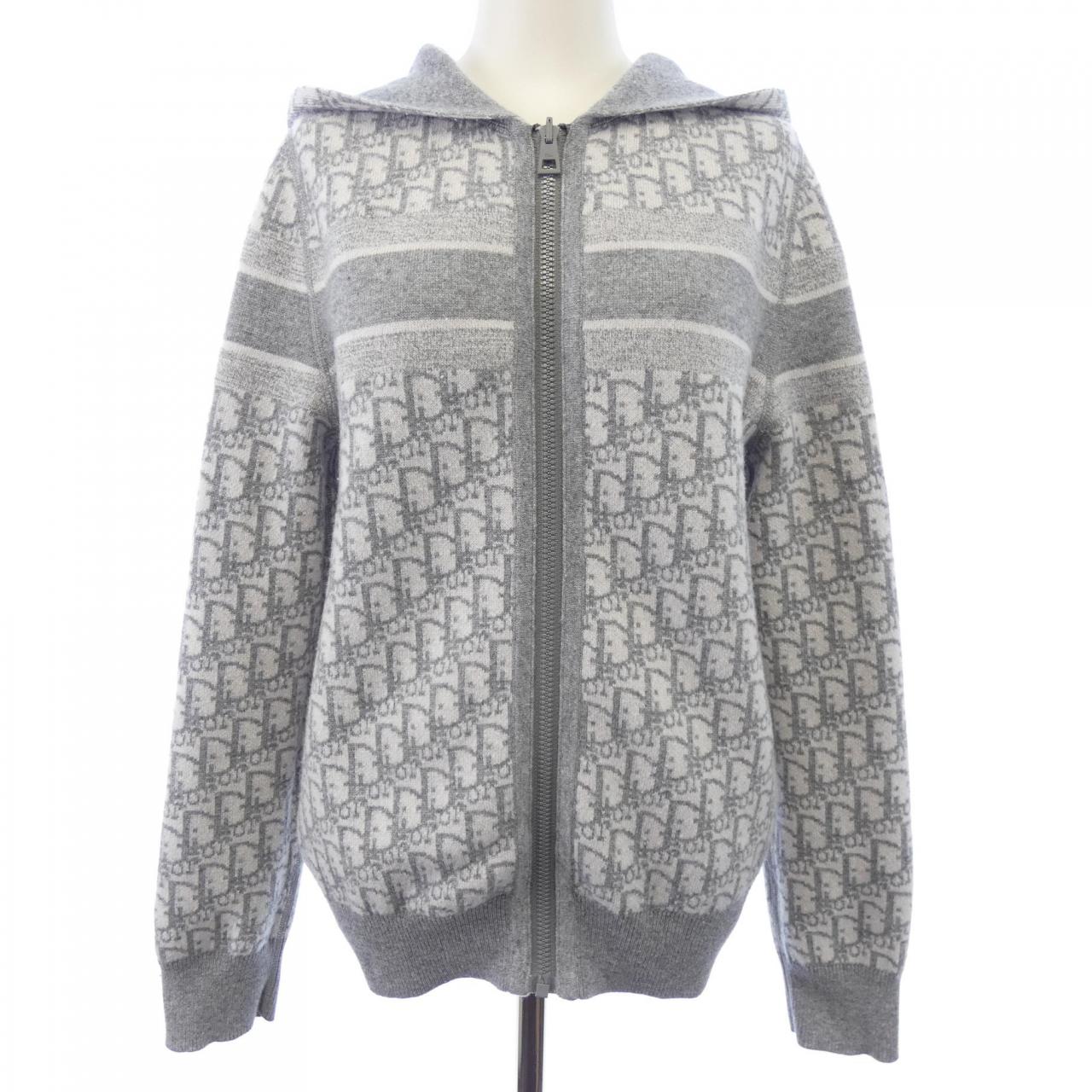 クリスチャンディオール CHRISTIAN DIOR ディオール オブリーク テクニカル カシミヤ 054G12AM055 パーカー