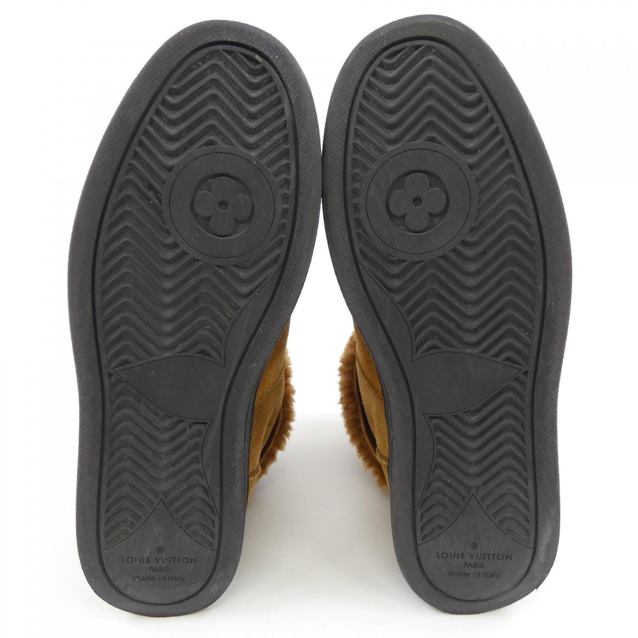 ルイヴィトン LOUIS VUITTON SNOW DROP FLAT ANKLE スノードロップライン ブーツ
