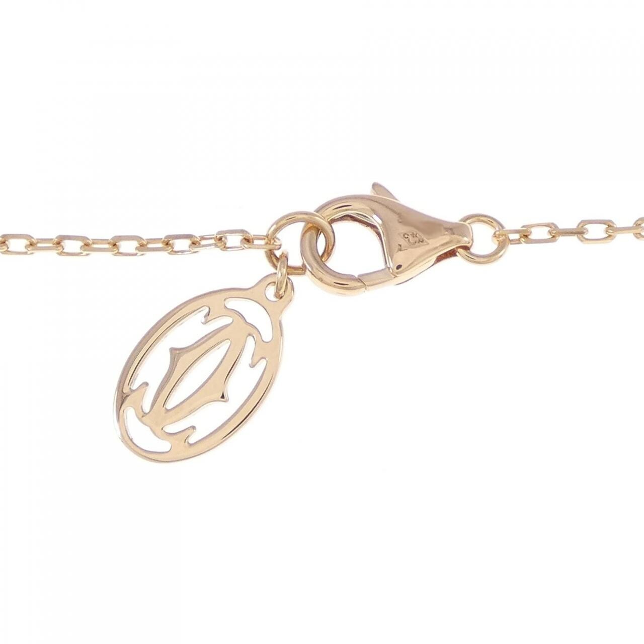 Authentic! Cartier D'Amour 18k White Gold Diamond Large Model Necklace -  Ruby Lane