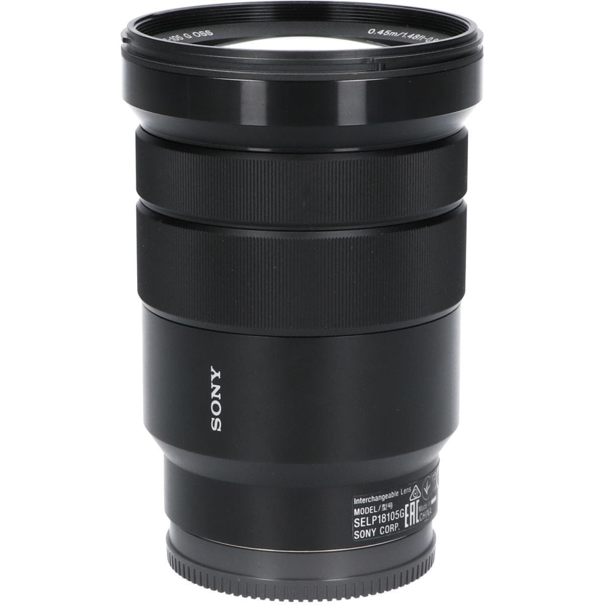 ＳＯＮＹ　Ｅ　ＰＺ１８－１０５ｍｍ　Ｆ４Ｇ　ＯＳＳ