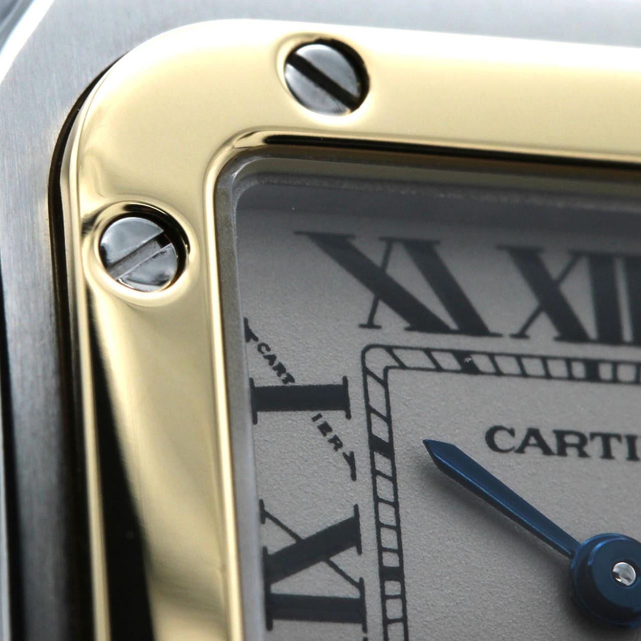 カルティエ サントスガルベSM コンビ W20012C4 SSxYG クォーツ