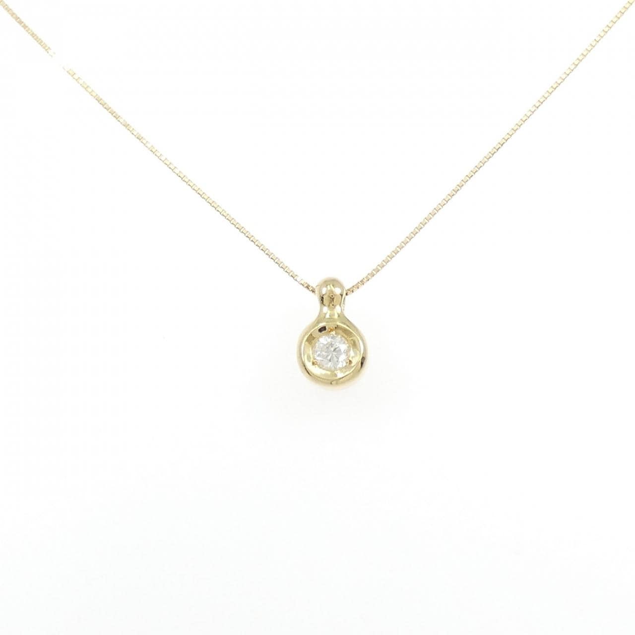 K18YG ダイヤモンド ネックレス 0.27CT
