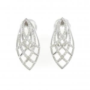 K18WG ダイヤモンド ピアス/イヤリング 0.62CT