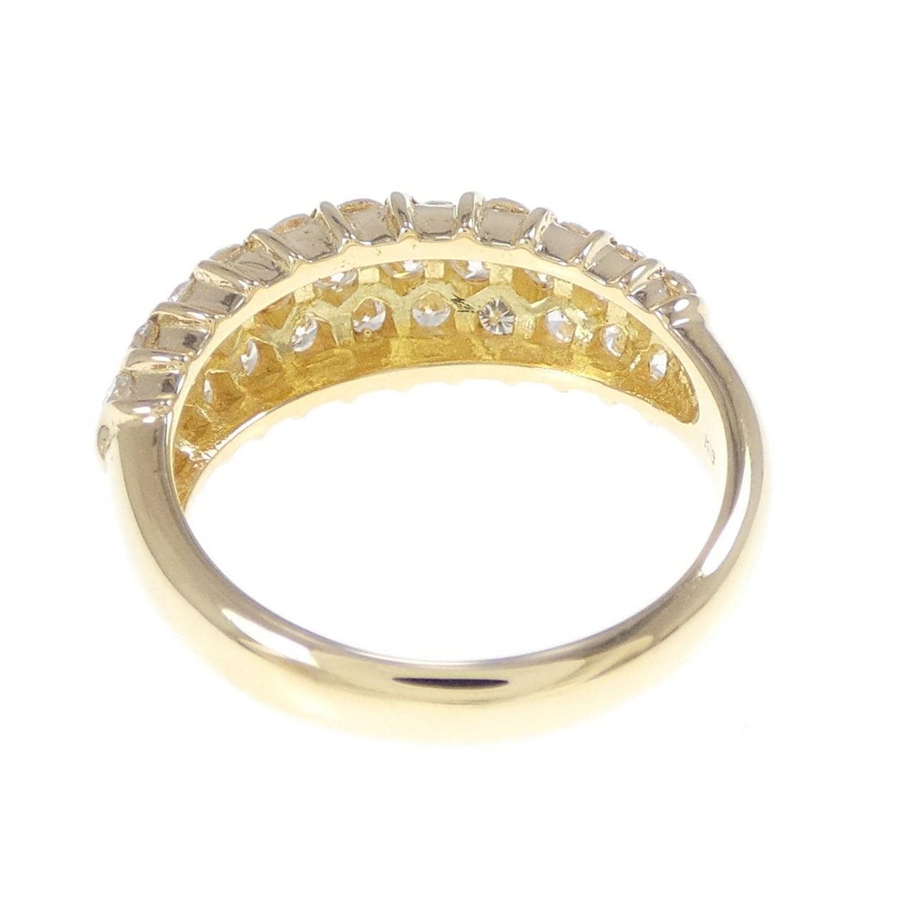 K18YG ダイヤモンド リング 0.98CT