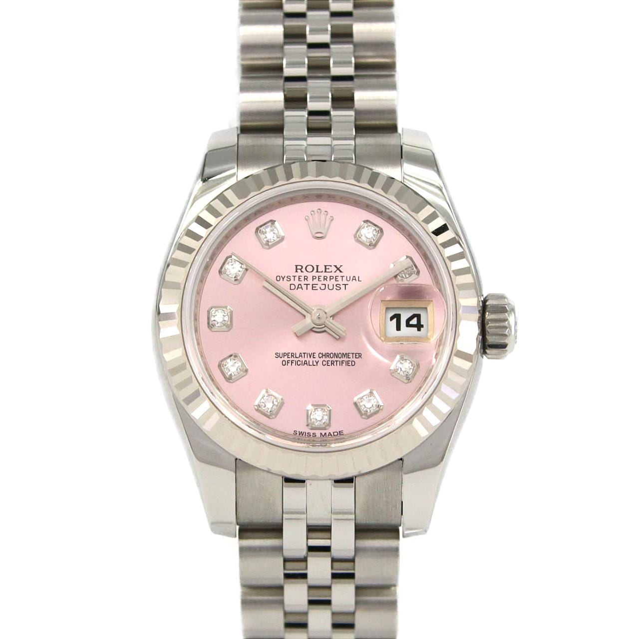 ロレックス デイトジャスト 179174G SSxWG 自動巻 ランダム番