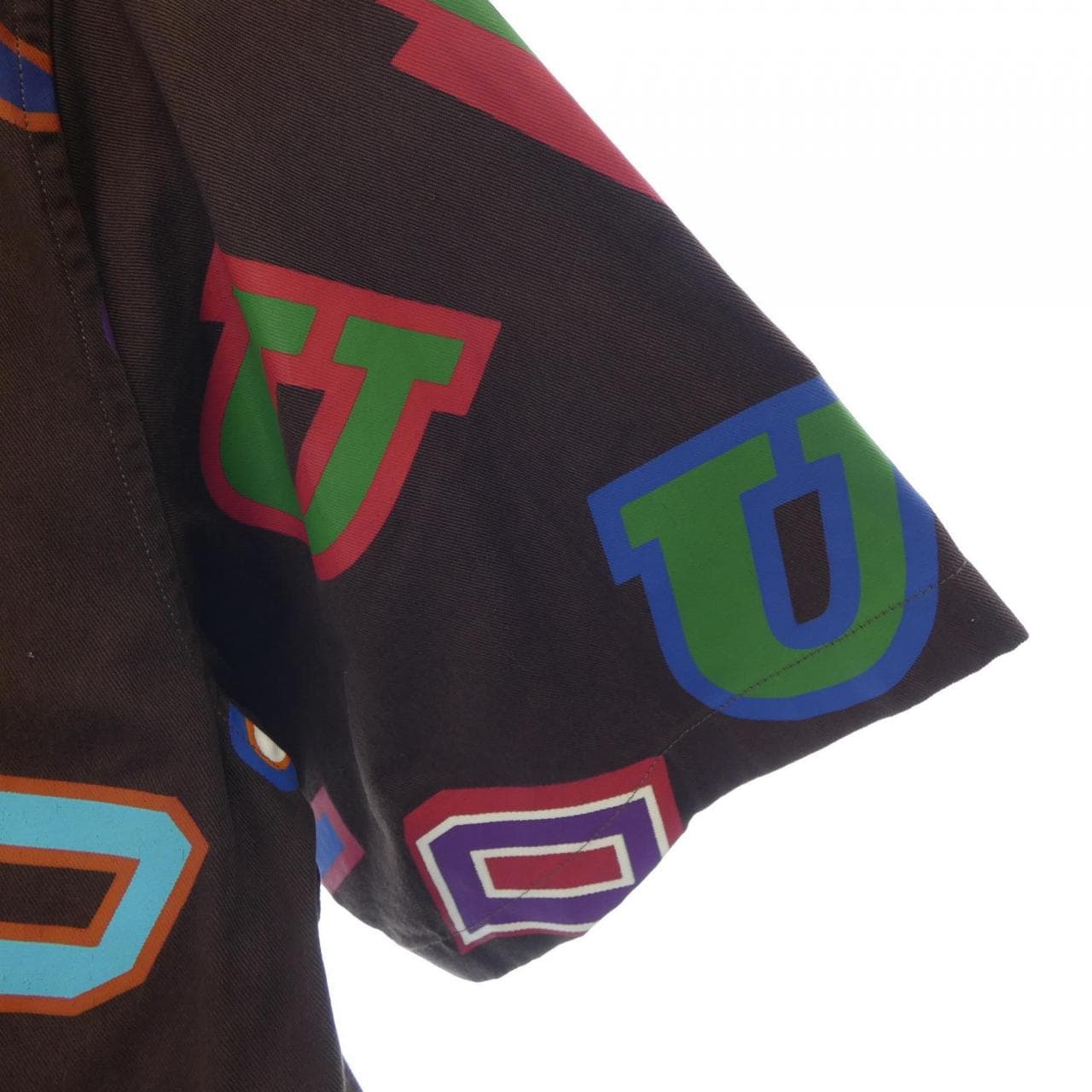 ルイヴィトン LOUIS VUITTON NBAバスケットボールレターオーバーシャツ HLS01WES9 S/Sシャツ