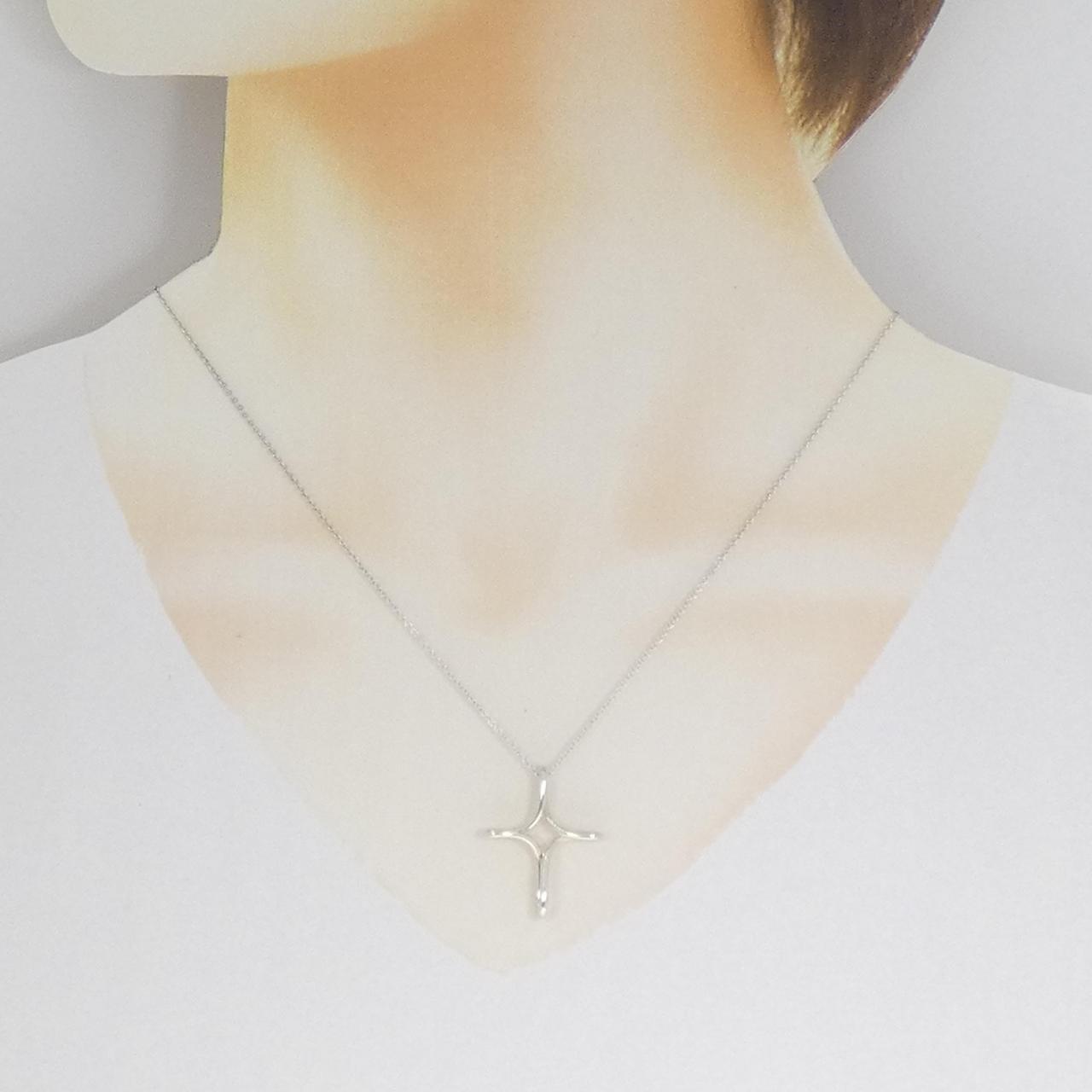 ティファニー インフィニティ クロス ネックレス