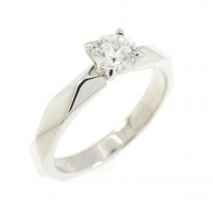 ブシュロン ファセット ソリテール リング 0.30CT F VVS2 3EXT