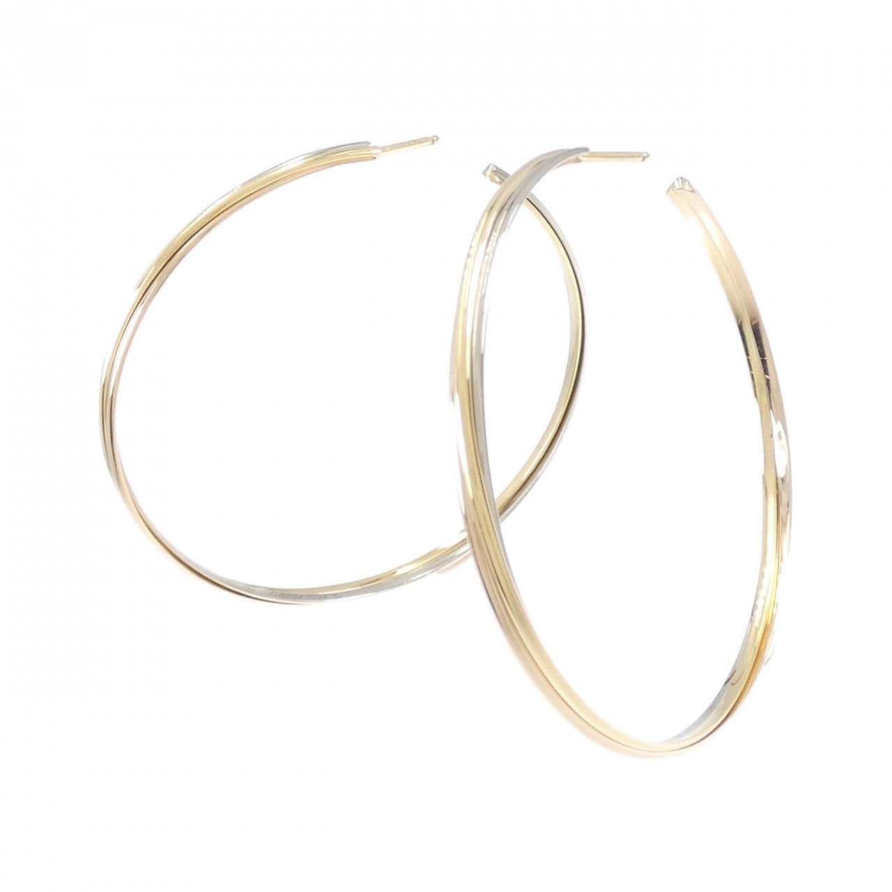 Cartier Trinity hoop earrings