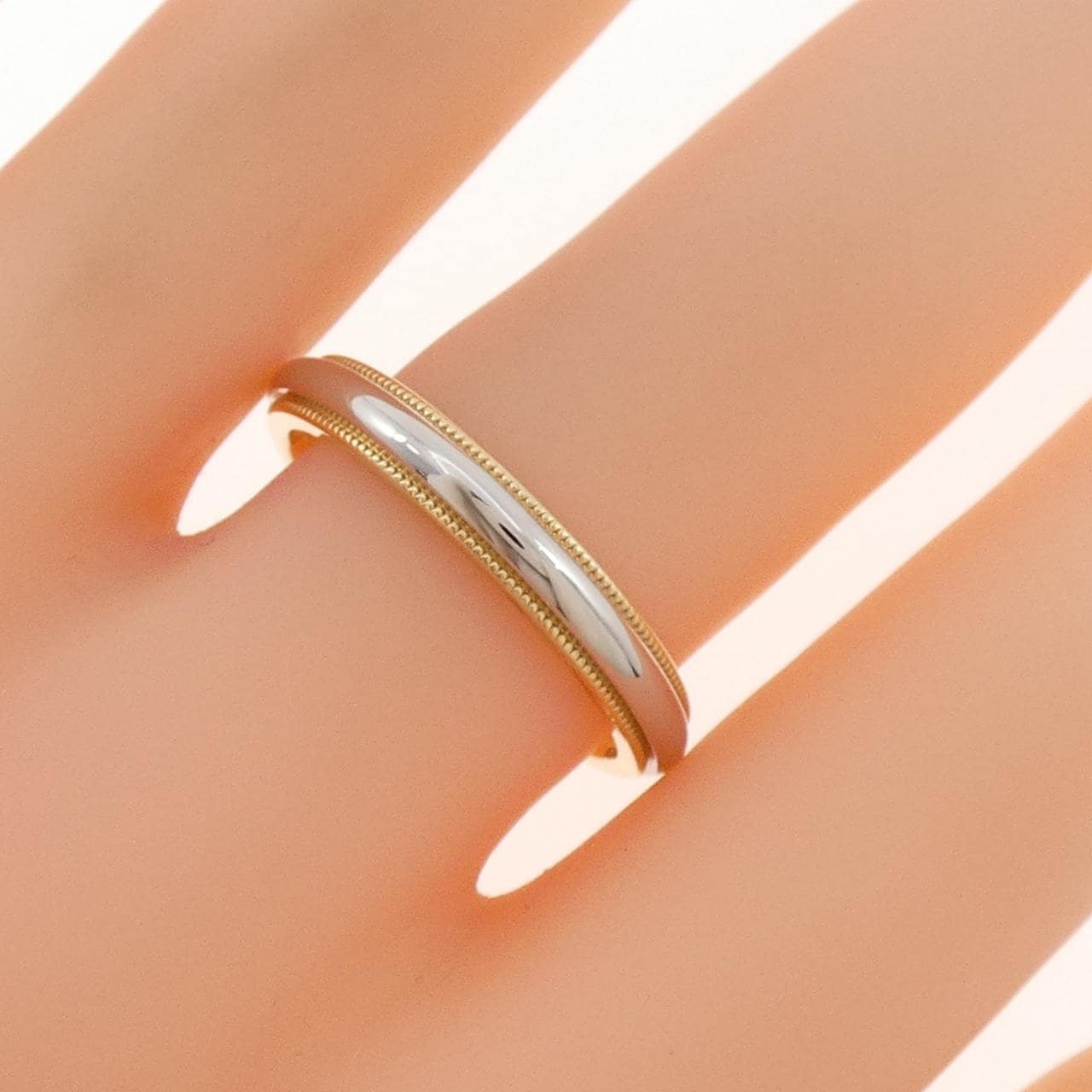 ティファニー ミルグレイン リング