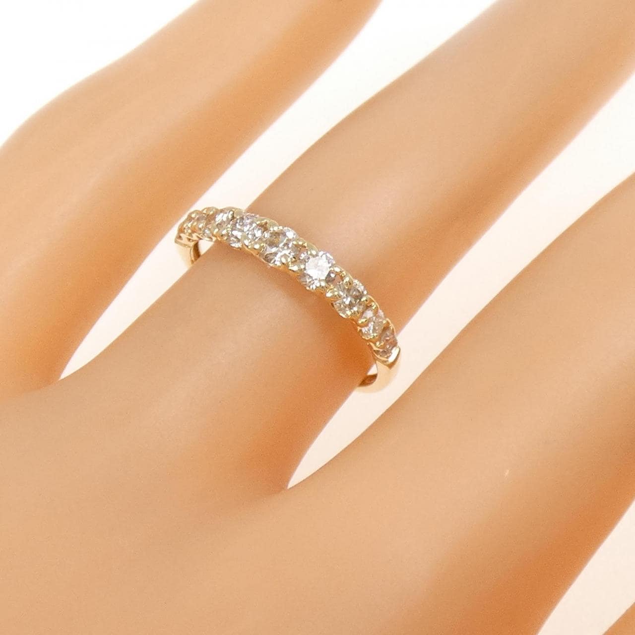 K18YG ダイヤモンド リング 0.50CT