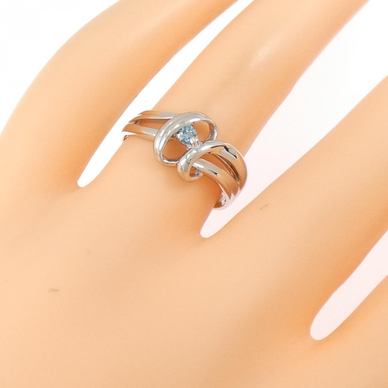 PT900 ダイヤモンド リング 0.07CT