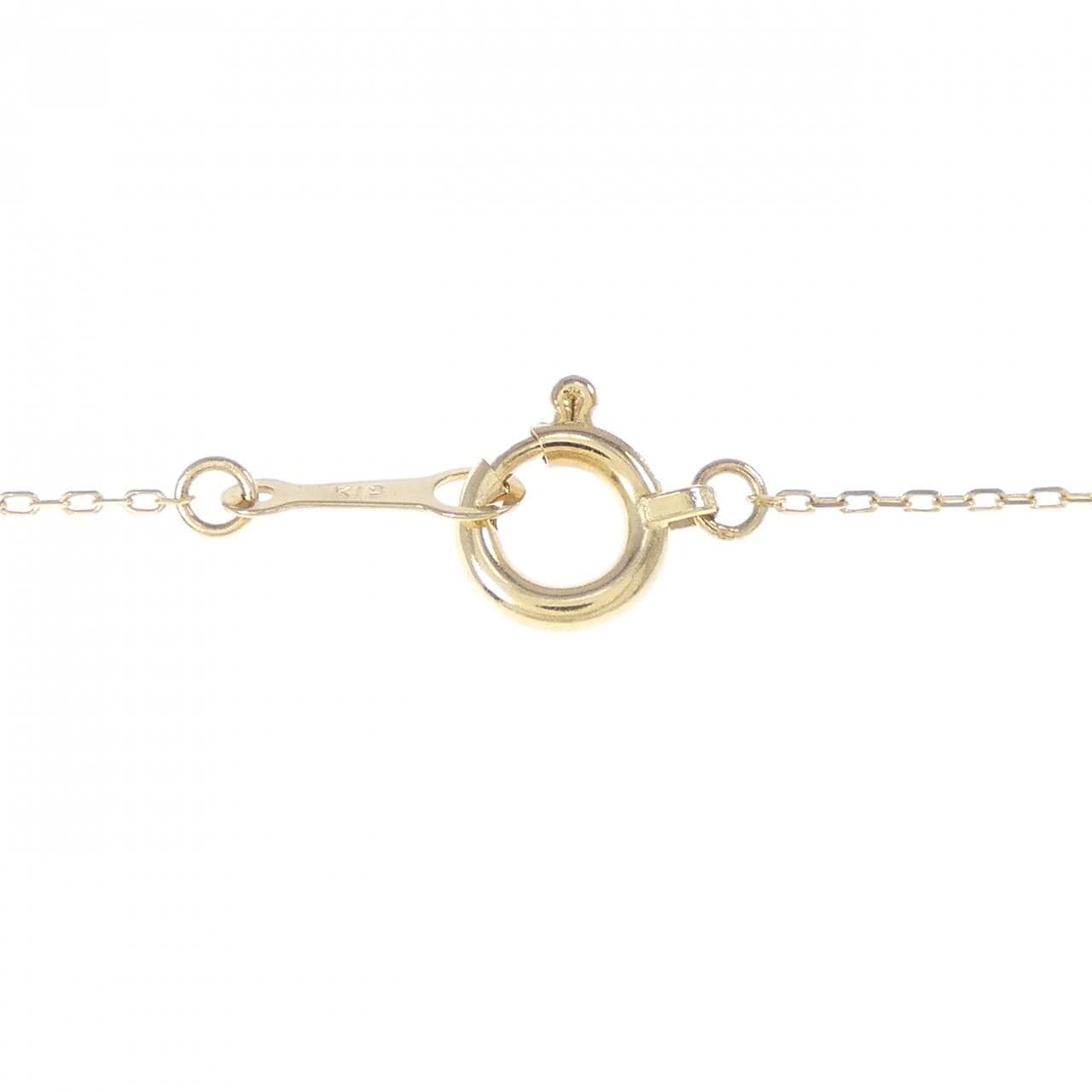 【新品】K18YG ダイヤモンド ネックレス 0.20CT
