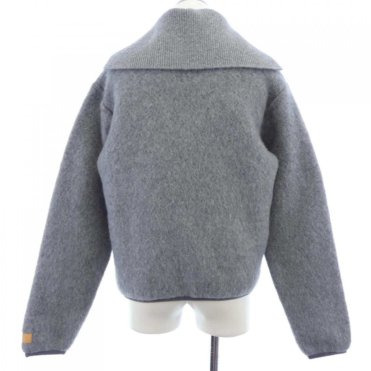 ルイヴィトン LOUIS VUITTON フリースプルオーバー ウィズニットカラー HVY64WC8U ニット