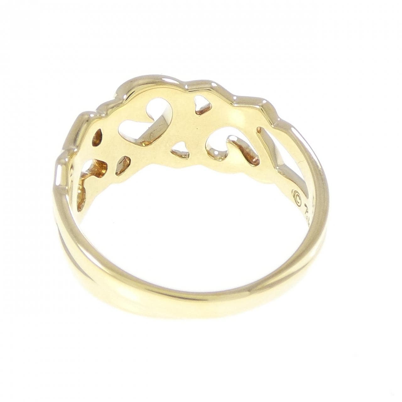 ティファニー トリプルラビングハート リング