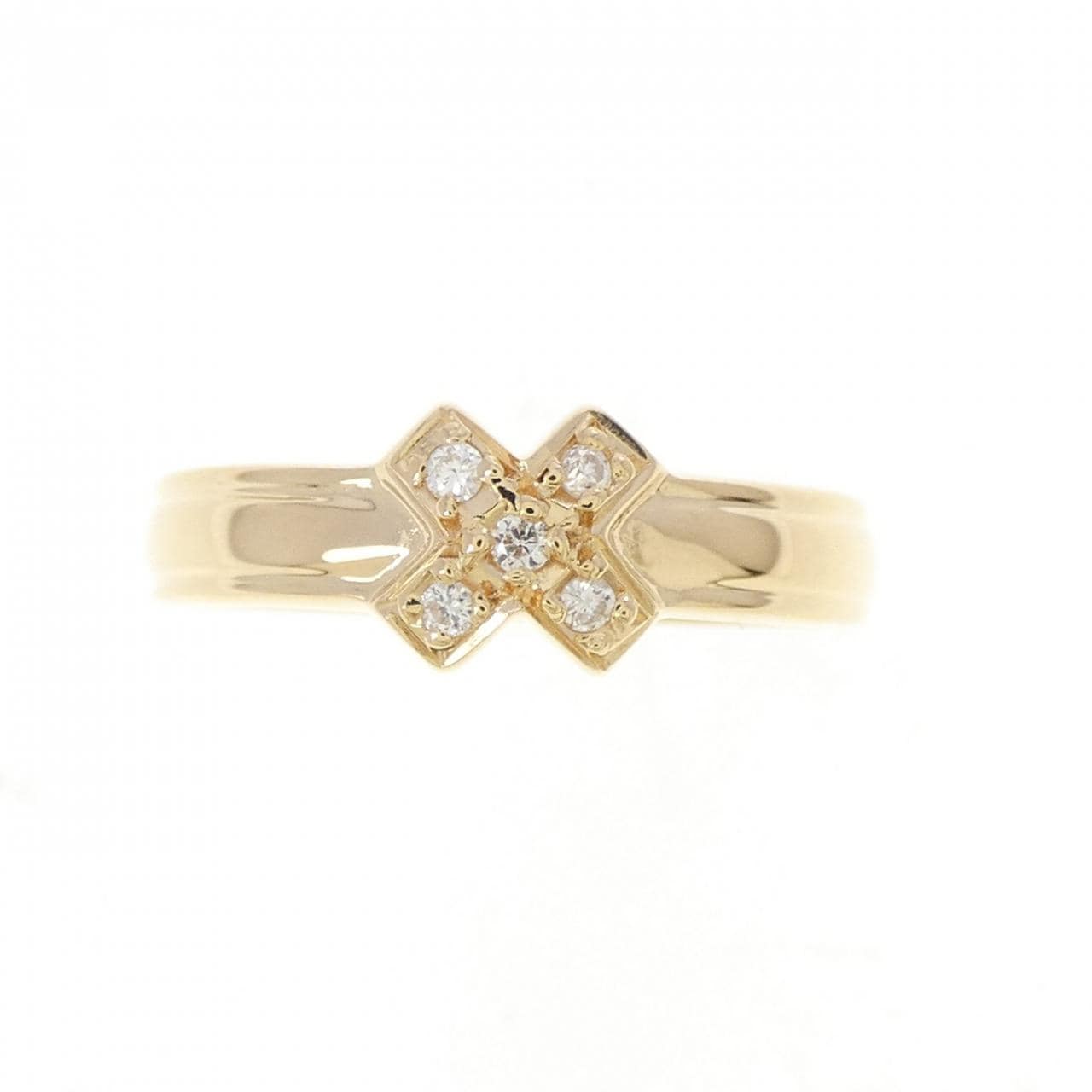 K18YG ダイヤモンド リング 0.05CT