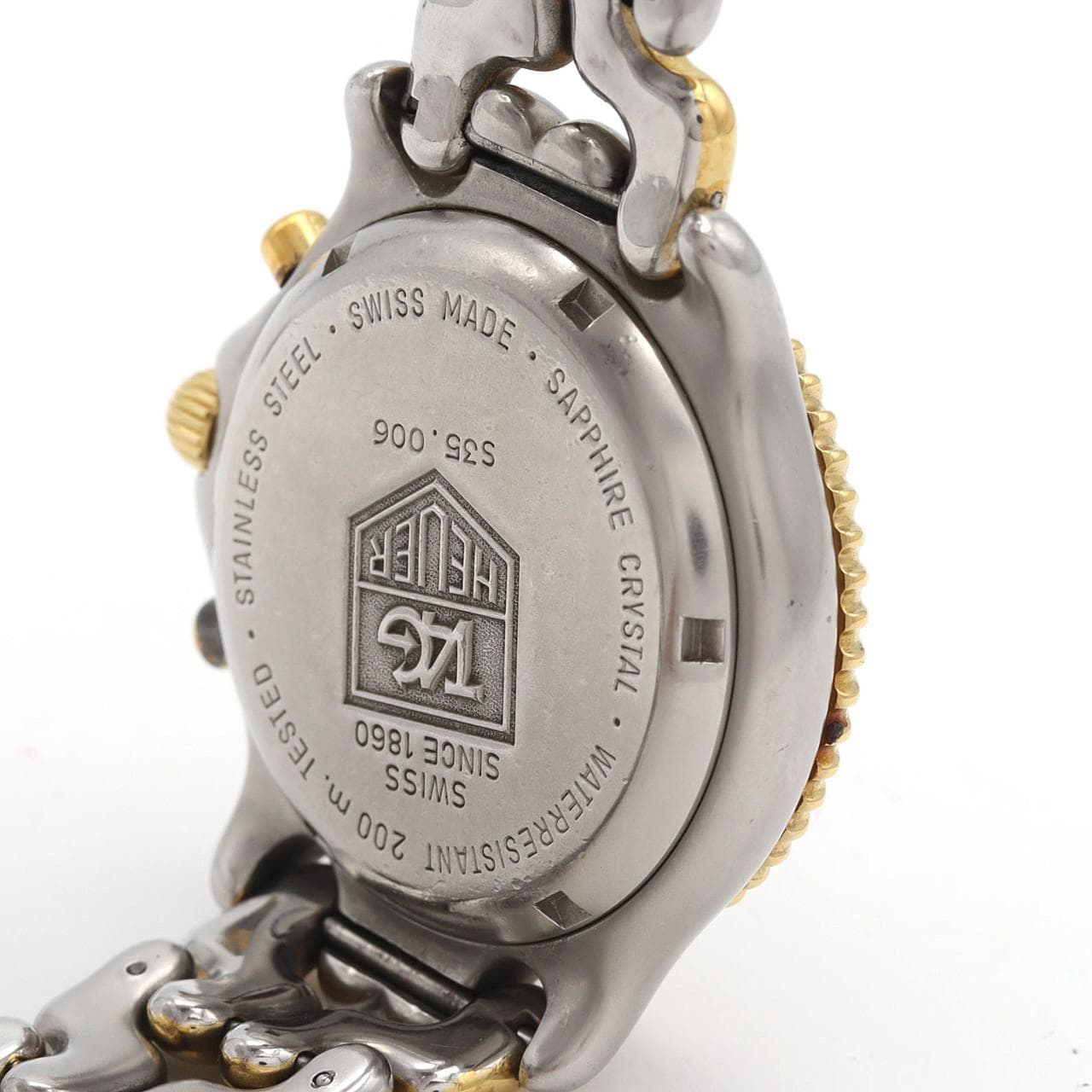 【ノーメンテナンス還元価格】タグ･ホイヤー セルクロノグラフ コンビ S35.006 SSxGP クォーツ