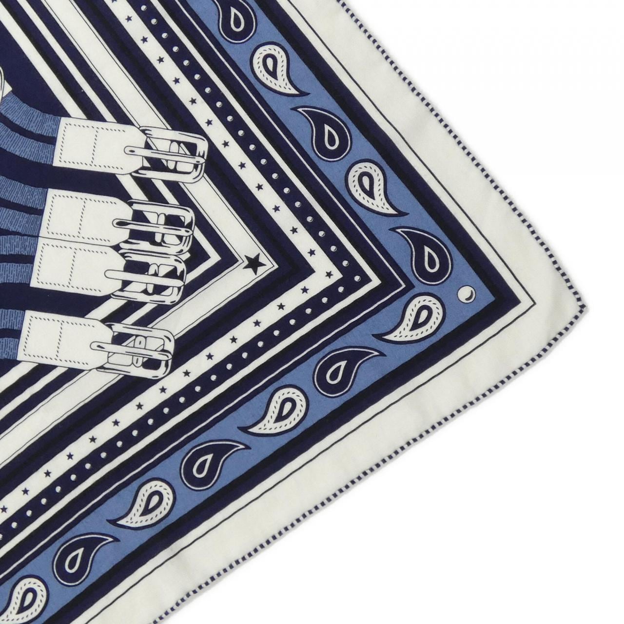 エルメス HERMES MORS A JOUETS BANDANA H244354S カレジェアン140 ショール